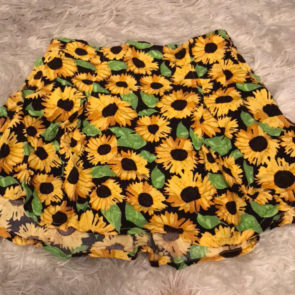 Sunflower skirt